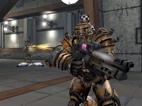 Unreal Tournament 2004: Ett explosivt kaos av futuristic action och brutal konkurrens!